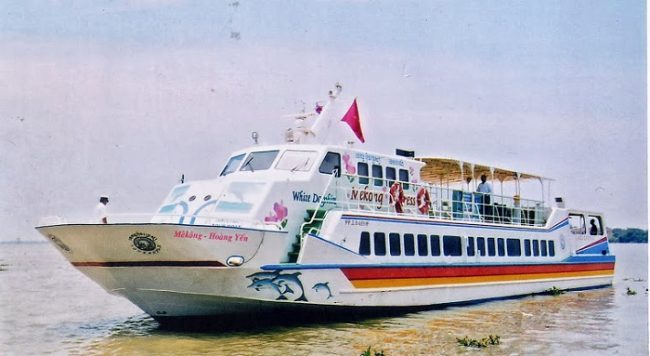 Tàu Mekong Hoàng Yến có chất lượng phục vụ tốt