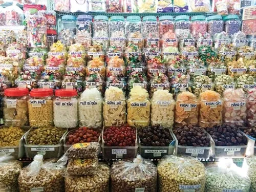 HOA QUẢ SẤY KHÔ