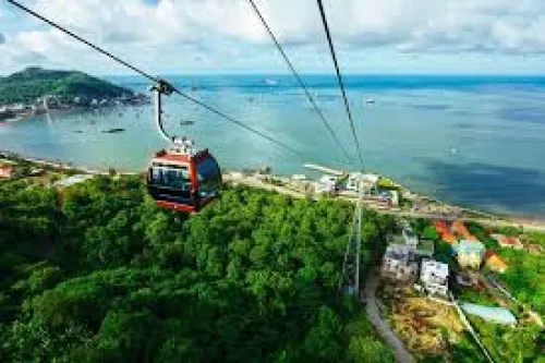 ĐẶT VÉ CÁP TREO HỒ MÂY